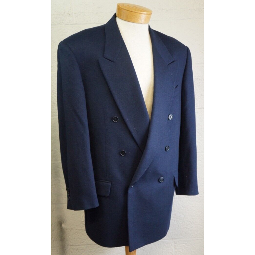Sartoriale Marzotto Double Breast Blazer, Sport coat Wool & Cashmere Size 42R